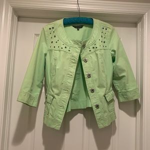 Green baccini jacket